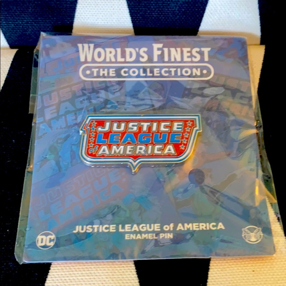 Justice League of America Enamel Pin